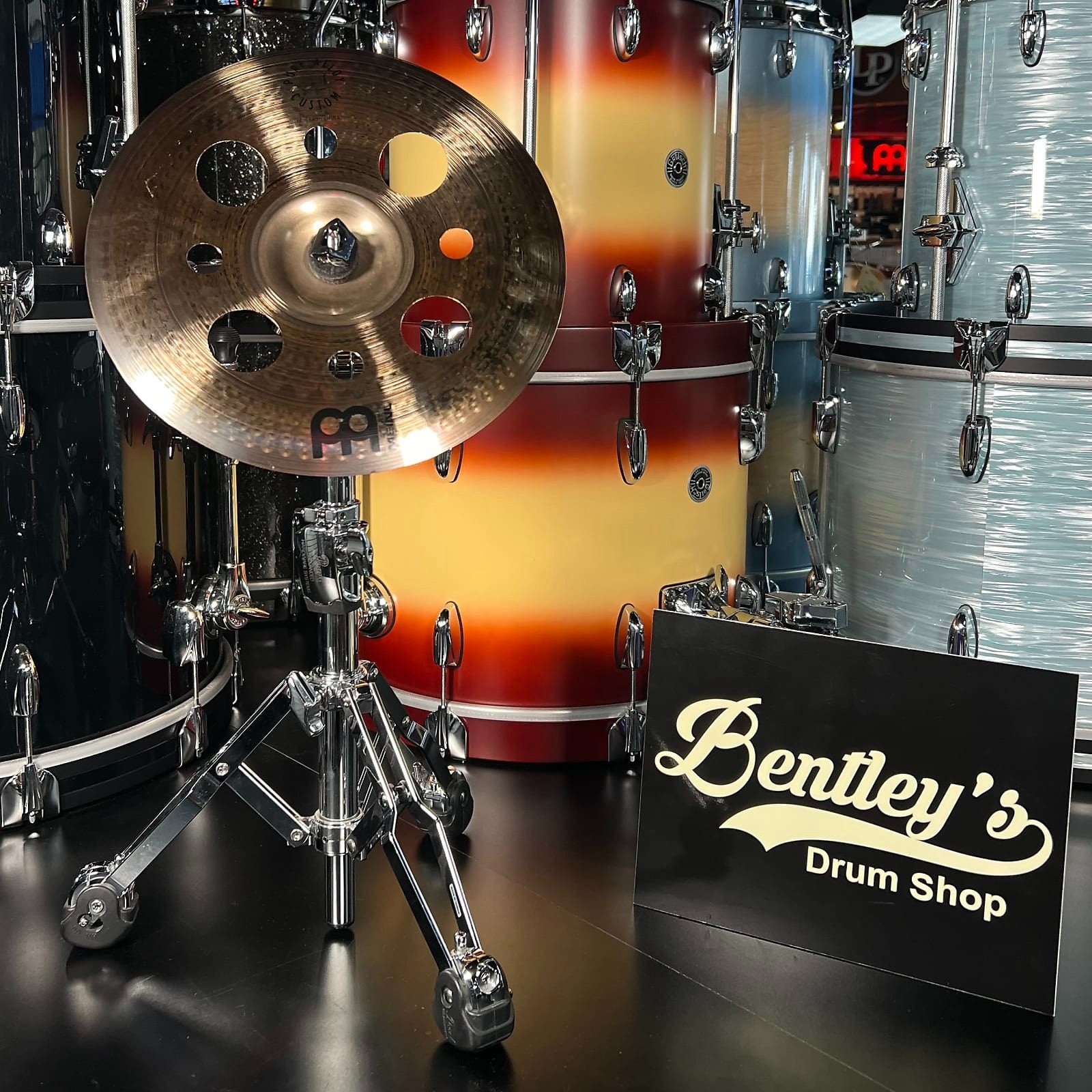 Basurero Meinl de 12" de aleación pura personalizado de China PAC12TRCH